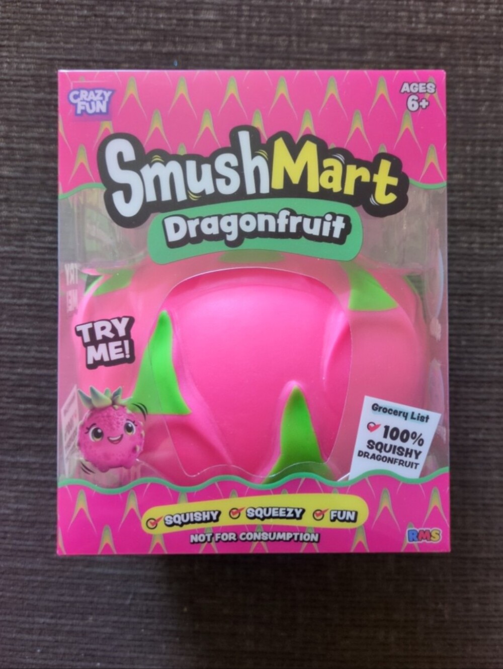 Five Below SmushMart Dragonfruit Squishy